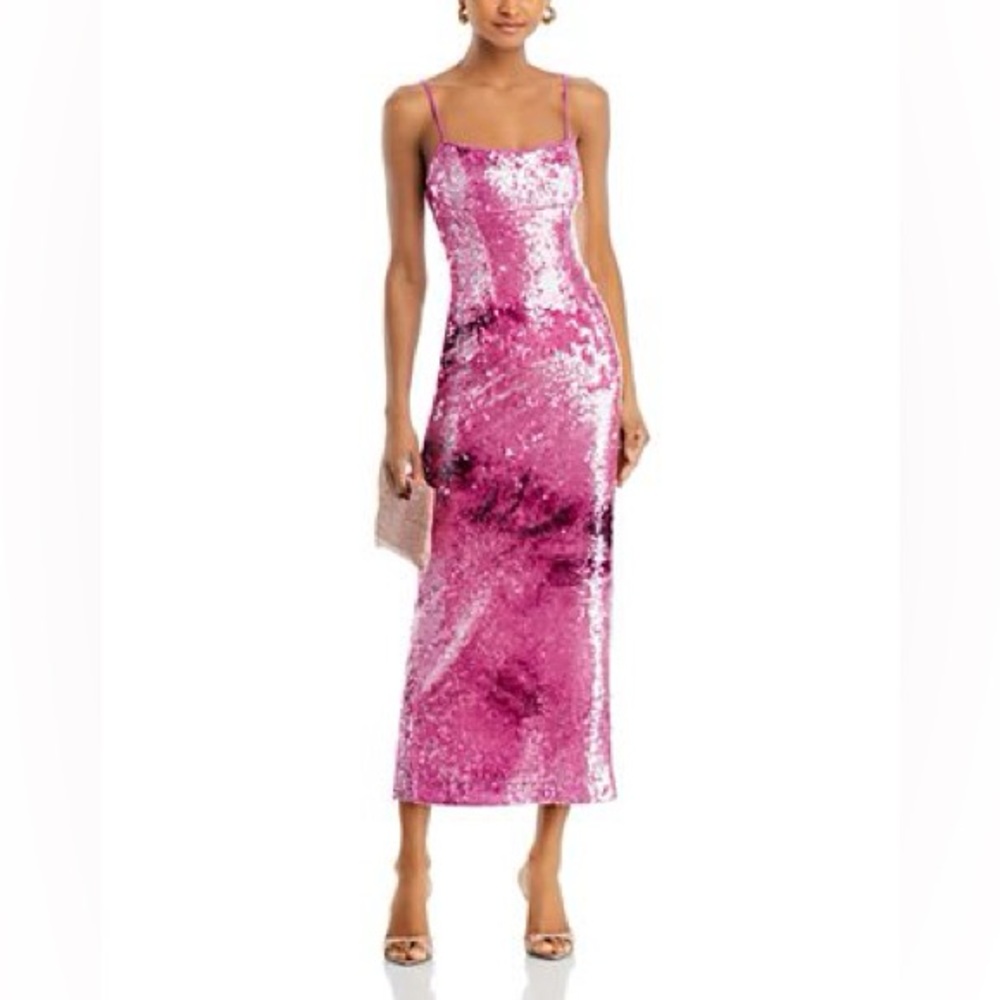 Bardot infinite sequin dress